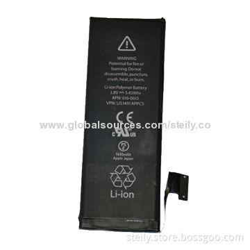 OEM 1,440mAh Li-ion Polymer Mobile Phone Battery for iPhone 5 ReplacementNew
